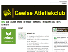 Tablet Screenshot of geelseatletiekclub.be